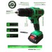 Дрель аккумуляторная Zitrek Greenpower 12-Li (12В, 2 Li-ion аккумулятора, кейс, бита) 063-4074