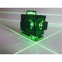 Построитель лазерных плоскостей самовыравнивающийся ZITREK LL16-GL-2Li-MC (16 линий, зеленый лазер, 2 литиевых аккумулятора, металлический кейс) 065-0160