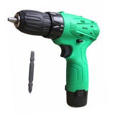 Дрель аккумуляторная Zitrek Green 12 (12В, Li-ion аккумулятор, бита) 063-4071