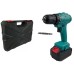 Дрель аккумуляторная бесчеточная Zitrek Greenpower 20 Pro (20В, Li-ion аккумулятор 3Ач, кейс, бита) 063-4060