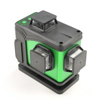 Построитель лазерных плоскостей самовыравнивающийся ZITREK LL16-GL-2Li-MC (16 линий, зеленый лазер, 2 литиевых аккумулятора, металлический кейс) 065-0160